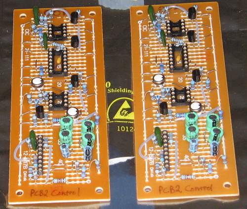 Control Boards Completed Top View