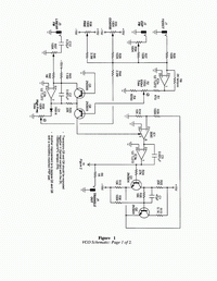 VCO-1 Schematic Page 1