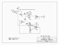 Dim C/TZF External CV/Manual Control Circuit Schematic