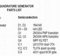 Parts List